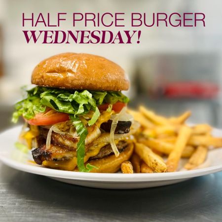 Red Drum Grille & Taphouse, Half-Price Burger Wednesdays