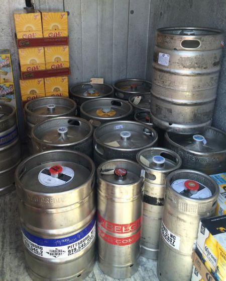 Breeze Thru Avon, Kegs