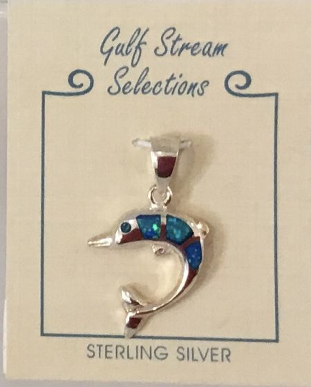 Gulf Stream Gifts, Dolphin Lab Opal Pendant