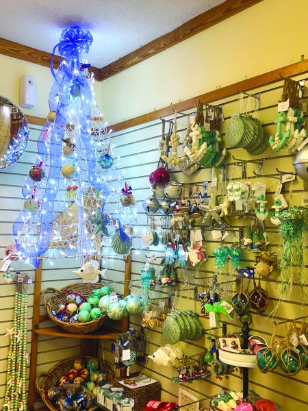 Askins Creek Store — The Avon BP, Beachy Christmas Decor