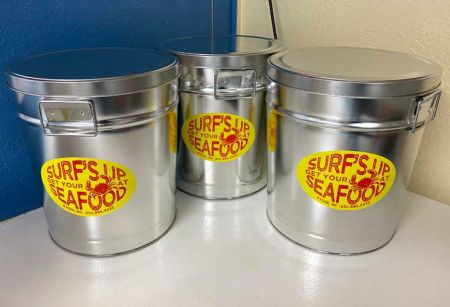 Surf's Up Seafood Market, Clambake Steamer Pots