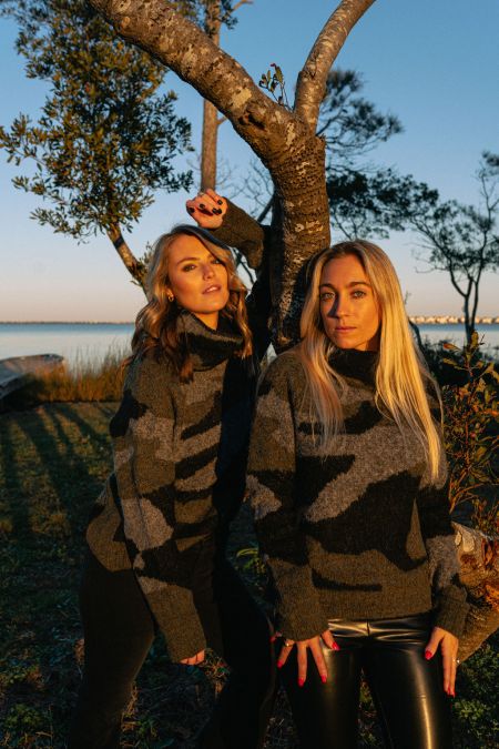 Foxy Flamingo Boutique, Above Water Sweater