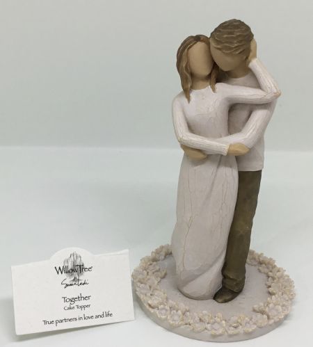 Gulf Stream Gifts, Willow Tree - Together Cake Topper