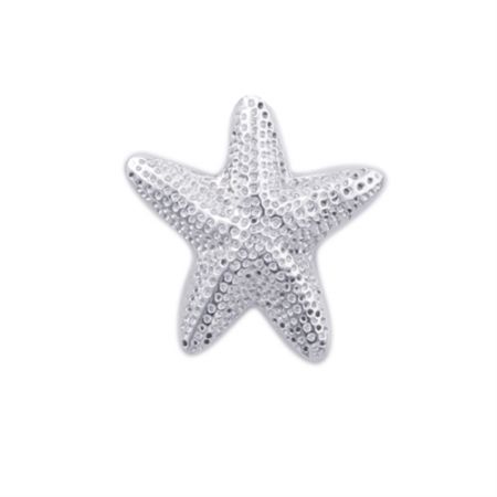 Gulf Stream Gifts, Small starfish sterling silver adjustable ring by Charles Albert
