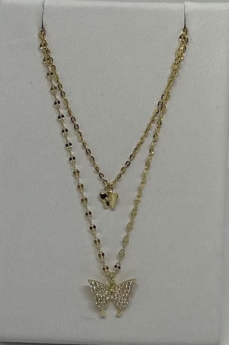 Gulf Stream Gifts, Butterfly CZ Necklace
