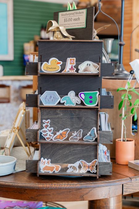 Marsh Fox Market, Stickers, Magnets, & Patches