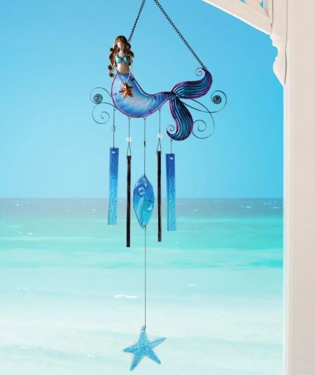 Kitty Hawk Kites, 37" Mermaid Wind Chime