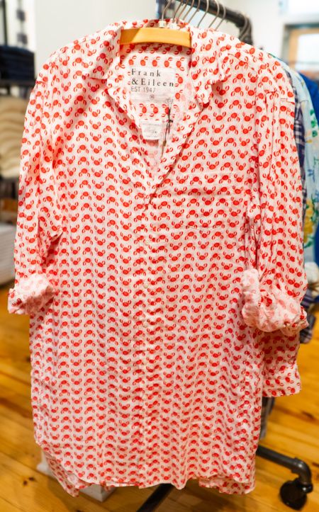 Nest, Cotton Crab Print Dress
