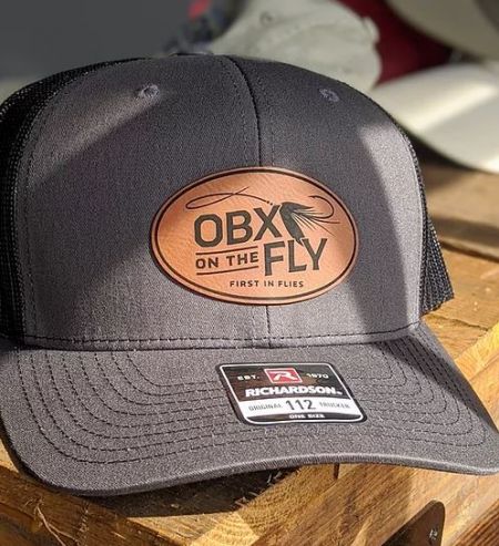OBX on the Fly, Logo Hat w/ Leather Patch