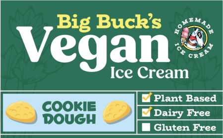 Big Buck's Ice Cream, Vegan Deserts