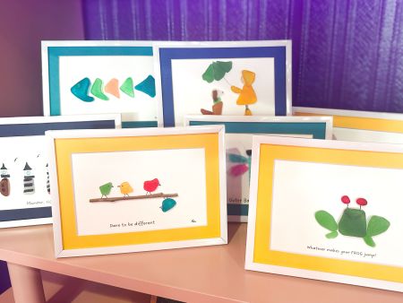 Something or Other Treats and More, Sea Glass Art