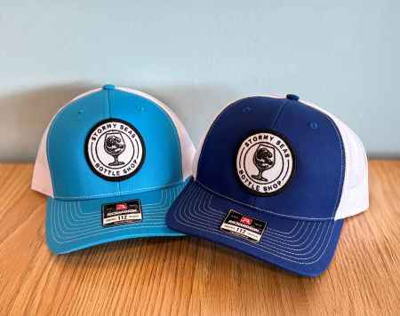 Stormy Seas Bottle Shop, Stormy Seas Baseball Hats