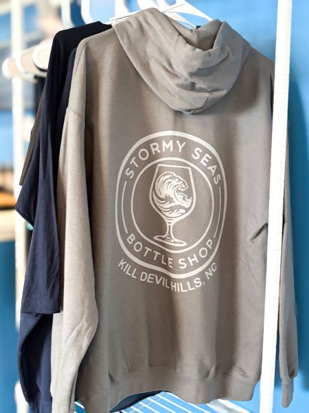 Stormy Seas Bottle Shop, Stormy Seas Sweatshirt