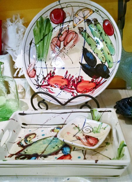 Spry Creek in Corolla NC, Art for the Table by Donna Toohey