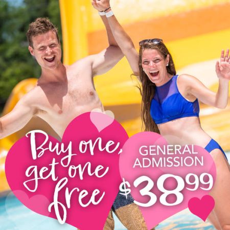 H2OBX Waterpark, Buy One, Get One Free