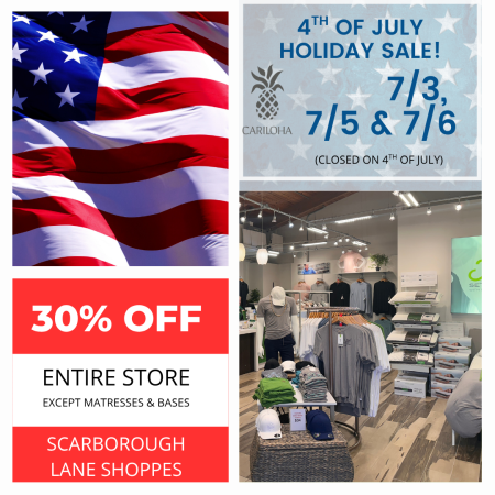 Cariloha Bamboo Outer Banks, Fourth of July Sale - 30% Off Storewide