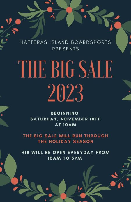 Hatteras Island Boardsports, The Big Sale