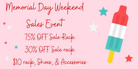 Foxy Flamingo Boutique, Memorial Day Weekend Sales Event