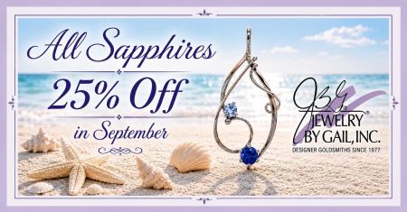 Jewelry By Gail, 25% Off Sapphires