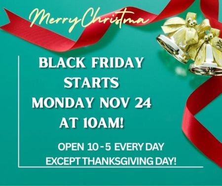 Buxton Village Books, Black Friday Sale