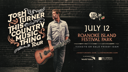 Live From OBX, Josh Turner: 2 Tix for Just $50 (Exclusive Offer)