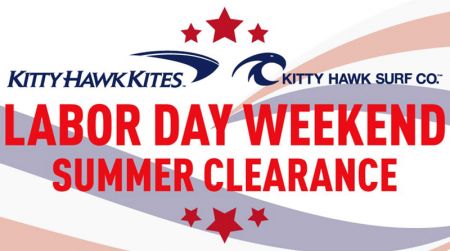 Kitty Hawk Surf Co., Labor Day Clearance Sale