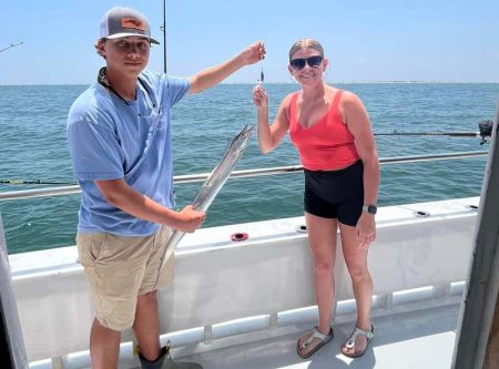 Miss Oregon Inlet II Head Boat Fishing, Adults Get the Kids Rate!
