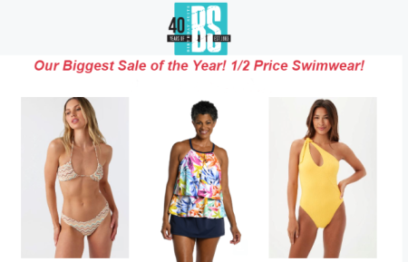 Birthday Suits, All 2023 Swimwear Half Price!