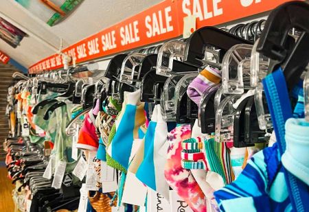 Kitty Hawk Surf Co., 40% off all Women's and Jrs Swimwear