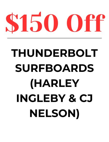 Outer Banks Boarding Company, Black Friday Sale: $150 Off Thunderbolt Surfboards