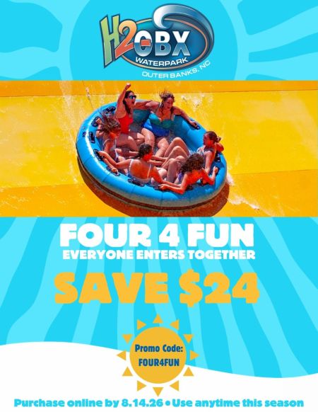 H2OBX Waterpark, Four 4 Fun