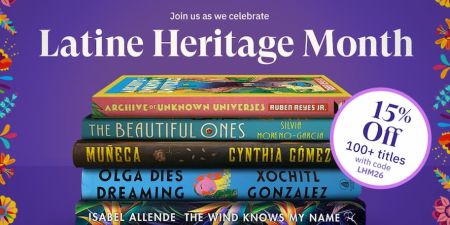 Downtown Books, 15% off Latine Heritage Month Books