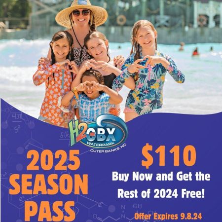 H2OBX Waterpark, Get Remainder of the 2024 Season for FREE!