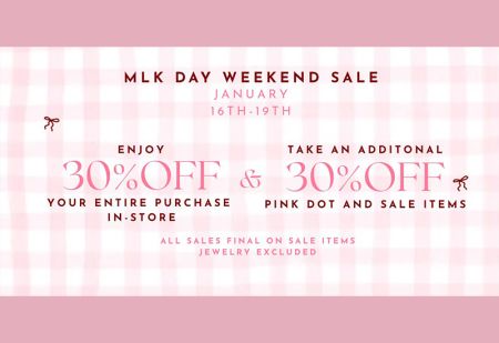 Foxy Flamingo Boutique, MLK Weekend Sale