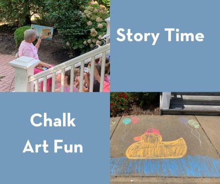 Duck Town Park, Story Time and Chalk Art Fun