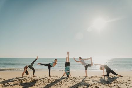 Scott Lawlor Yoga, Beach Yoga