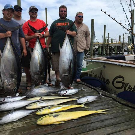 Carolina Girl Sportfishing Charters Outer Banks, Full Day Offshore Big Game Charter
