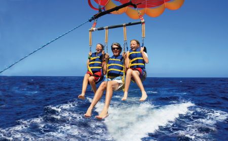 Causeway Watersports, Nags Head Outer Banks, Triple Parasail Flights