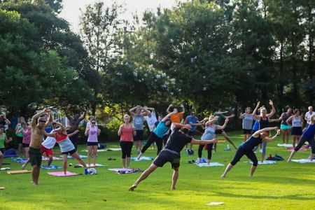 Duck Town Park, Dynamic Flow on the Green