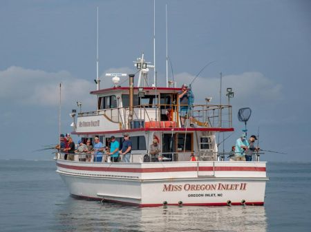 Kitty Hawk Kites, Ocean Fishing Trips on Miss Oregon Inlet II Head Boat