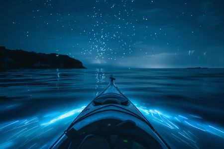 Kitty Hawk Kites, Bioluminescence Night Kayak Tour