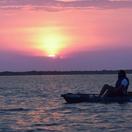 OBX on the Fly, Electric Kayak Bodie Island Sunset Cruise