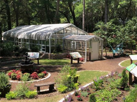 Elizabethan Gardens, John White Butterfly Center