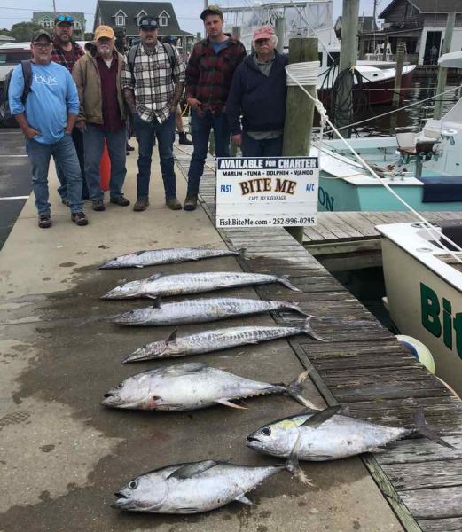 Wahoos and Tunas! Bite Me Sportfishing Charters Outer Banks Fishing