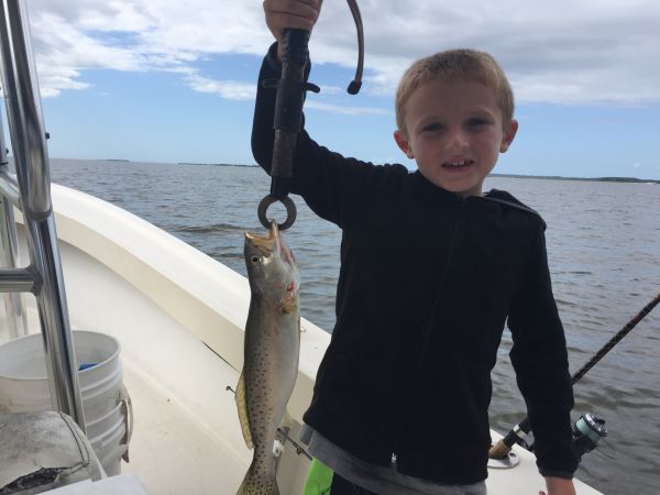 Sea mullet and specks T Time Charters Outer Banks Fishing Report