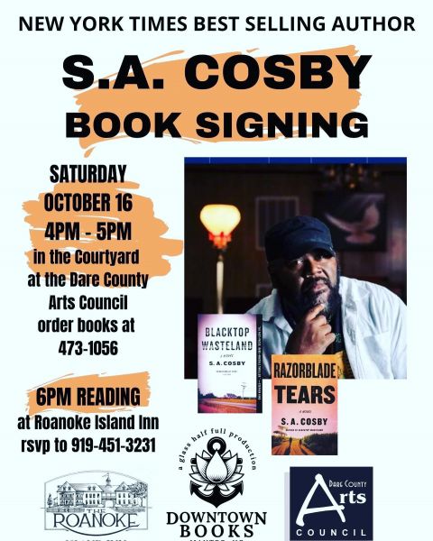 S.A. Cosby Book Signing, Downtown Books