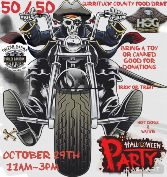 OBX Harley Davidson’s Halloween Party By HOG OBX Events Outer Banks