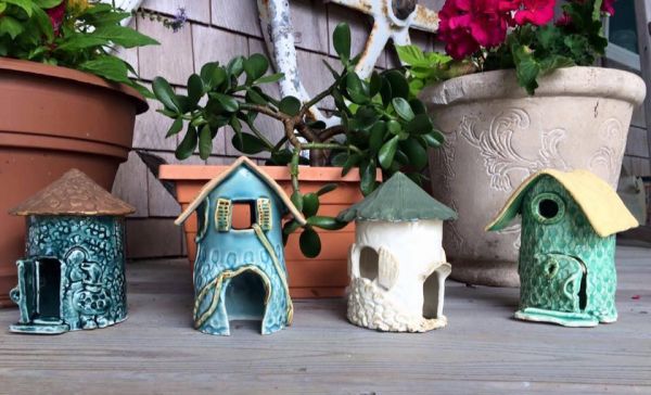 2024 Ceramic Fairy House