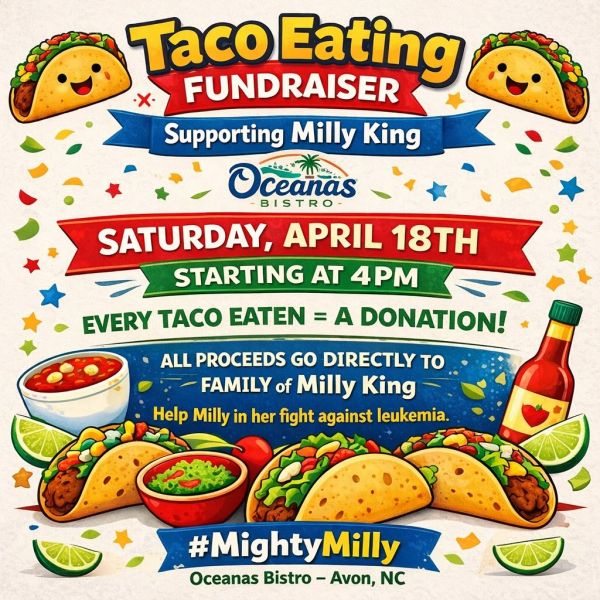 Oceanas BistroTaco Eating Fundraiser