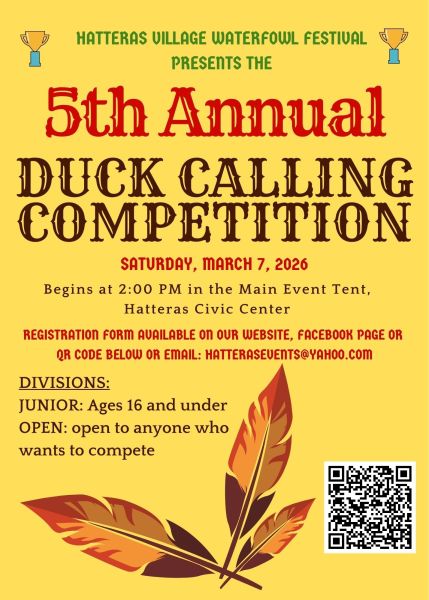 5th Annual Duck Calling Competition | Hatteras Village | Outer Banks Events